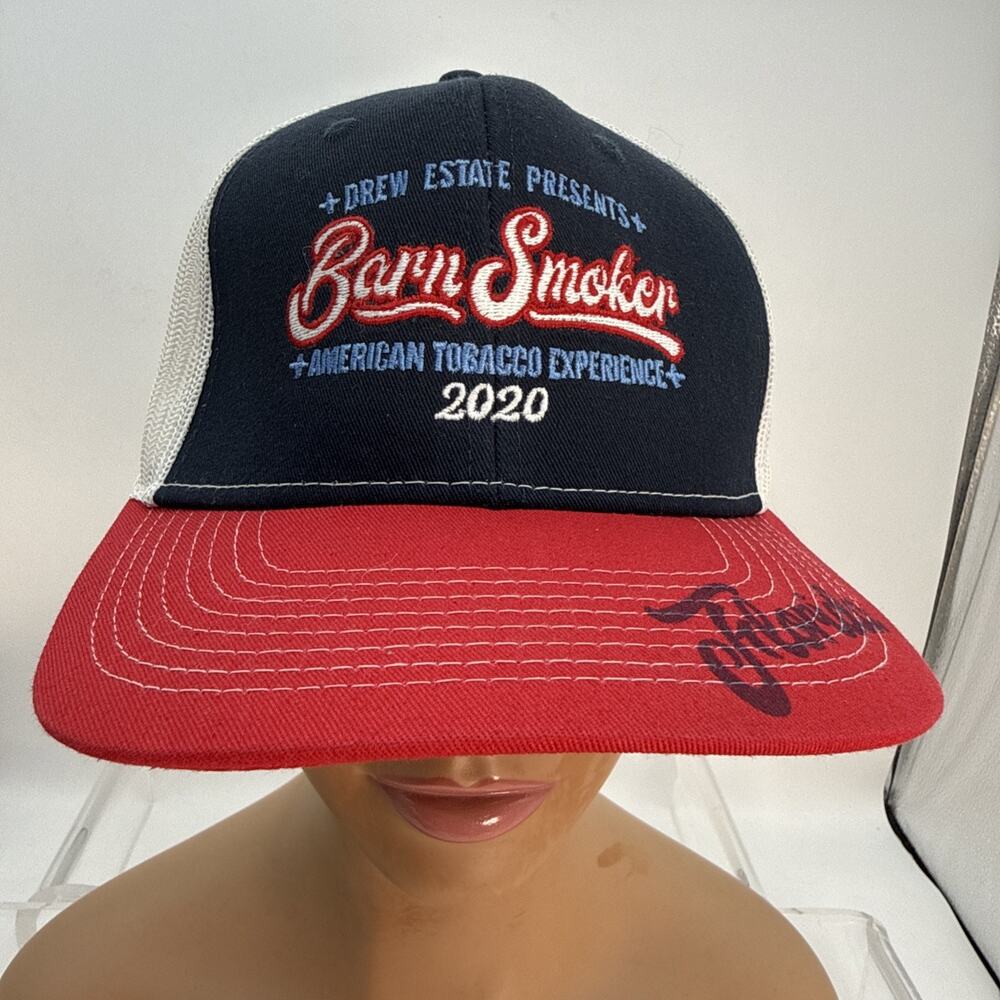Drew Estate Hat Cap Snap Back Trucker Barn Smoker 2020 Connecticut Mens Mesh